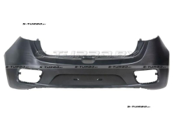 Бампер задний (черный) 2015-2018