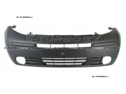 Бампер передний (черный) с отв. под противотуманки