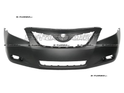 Бампер передний (черный) с отв. под противотуманки, без отв. под крюк, usa-type