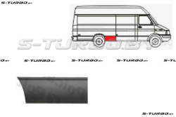 Крыло заднее (правое) нижняя часть, перед колесом, средняя база, заводской штамп