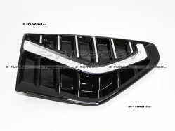 Решетка в бампер (левая) с отв. под противотуманку