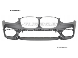 Бампер передний, с отв. под парктроники, с отв. под камеру