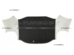 Защита заднего бампера (пластик) бензин / дизель