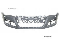 Бампер передний (грунтованный) с отв. под омыватели, с отв. под парктроники