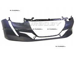 Бампер передний (грунтованный) с отв. под парктроники, без отв. под накладку крыла