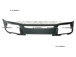 Бампер передний (грунтованный) без отв. под омыватели, верхняя часть