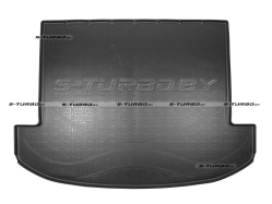 Коврик в багажник модельный полиуретановый, 7 мест, сложенный 3-й ряд