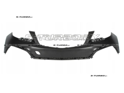 Бампер передний (грунтованный)  без отв. под омыватели, без отв. под парктроники, верхняя часть