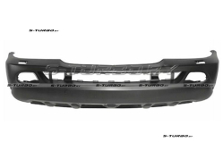 Бампер передний (грунтованный) с отв. под омыватели, без отв. под парктроники