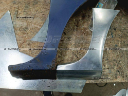 Крыло переднее (правое) нижняя часть, оцинкованная сталь, ремкомплект