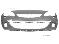Бампер передний (грунтованный) с отв. под омыватели, без отв. под парктроники