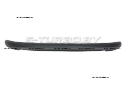 Накладка переднего бампера, черная