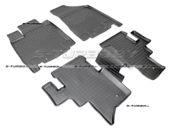 Коврики модельные полиуретановые в салон (высокий борт), 5 мест
