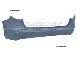 Бампер задний (грунтованный) с отв. под парктроники