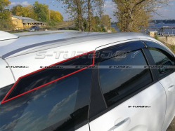 Дефлекторы окон (ветровики) клеящиеся, уголки, 2 шт