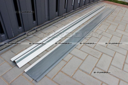 Порог (левый) ремкомплект, нижняя+верхняя наружная часть