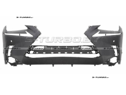 Бампер передний (грунтованный) с отв. под омыватели, с отв. под парктроники, 2018-2021