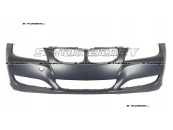 Бампер передний (грунтованный) без отв. под омыватели, с отв. под парктроники