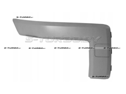 Молдинг переднего бампера (правый) грунтованный, с заглушкой отв. крюка