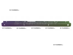 Бампер задний (черный) с отв. под парктроники, центральная часть