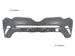 Бампер передний (грунтованный) без отв. под омыватели, без отв. под парктроники