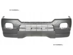 Бампер передний (грунтованный) с отв. под противотуманки, с отв. под накладку крыла