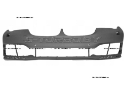 Бампер передний (грунтованный) с отв. под омыватели, с отв. под парктроники