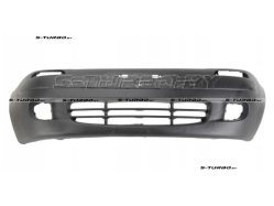 Бампер передний (черный) с отв. под противотуманки