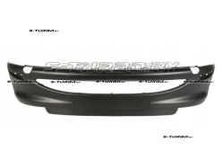 Бампер передний (черный) без отв. под противотуманки