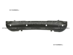 Бампер задний (черный) с отв. под парктроники, центральная часть