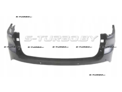 Бампер задний (грунтованный) с отв. под парктроники, верхняя часть