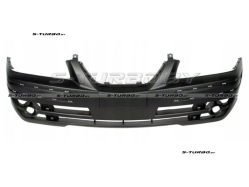 Бампер передний (черный) с отв. под накладки