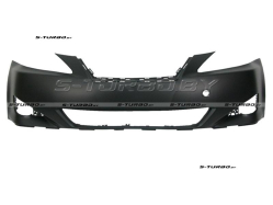 Бампер передний (грунтованный) без отв. под омыватели, без отв. под парктроники, 2005-2008