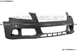 Бампер передний (грунтованный) с отв. под парктроники, без отв. под омыватели