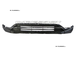 Бампер передний (черный) нижняя часть