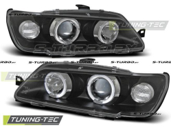 Передние фары ANGEL EYES BLACK