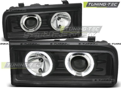 Передние фары ANGEL EYES BLACK