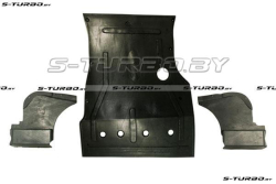 Защита двигателя центральная + 2 боковые (пластик) бензин / дизель, 1999-2003 cdi