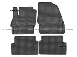 Коврики модельные резиновые в салон (низкий борт)