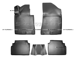 Коврики модельные полиуретановые в салон (высокий борт)