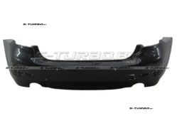 Бампер задний (грунтованный) с отв. под парктроники, без отв. под молдинги, с отв. для ассистента парковки