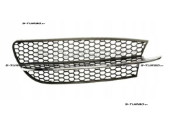 Решетка в бампер (левая) с хромом