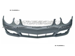 Бампер передний (грунтованный) без отв. под омыватели, без отв. под парктроники, для версий avantgarde / elegance
