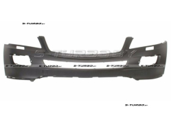 Бампер передний (грунтованный) с отв. под омыватели, без отв. под парктроники