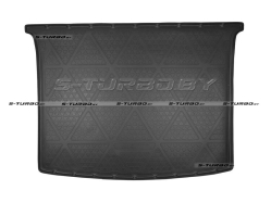 Коврик в багажник модельный полиуретановый, 2 задние сдвижные двери, подъемная задняя дверь