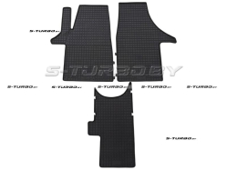 Коврики модельные резиновые в салон (низкий борт)
