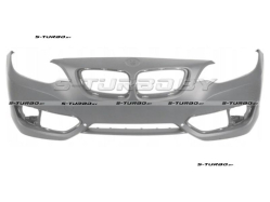 Бампер передний (грунтованный) без отв. под омыватели, без отв. под парктроники