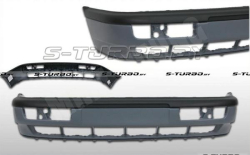 Бампер передний (черный верх, грунтованный низ) без усилителя