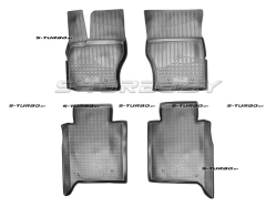 Коврики модельные полиуретановые в салон (высокий борт), long