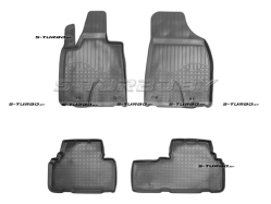 Коврики модельные полиуретановые в салон (высокий борт)